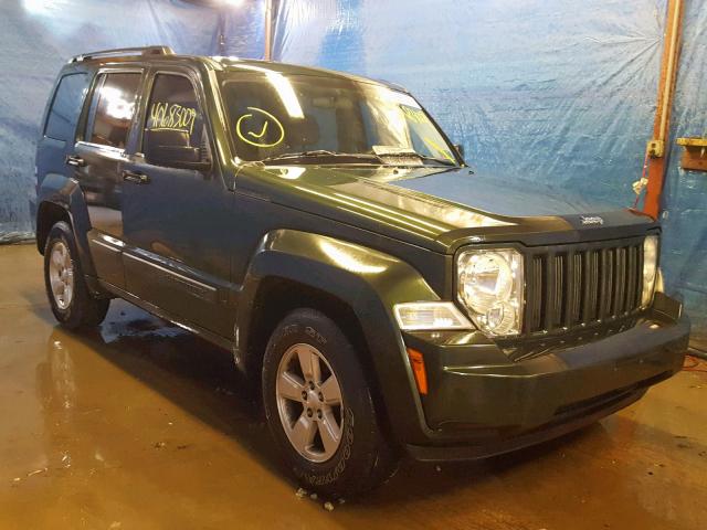 1J4PN2GK8AW128515 - 2010 JEEP LIBERTY SP GREEN photo 1