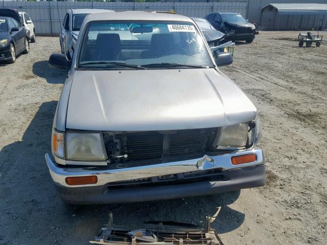 4TANL42N5YZ602554 - 2000 TOYOTA TACOMA GRAY photo 7