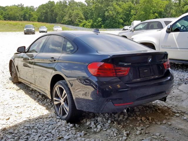 WBA4B3C55FGV48528 - 2015 BMW 435 XI BLACK photo 3