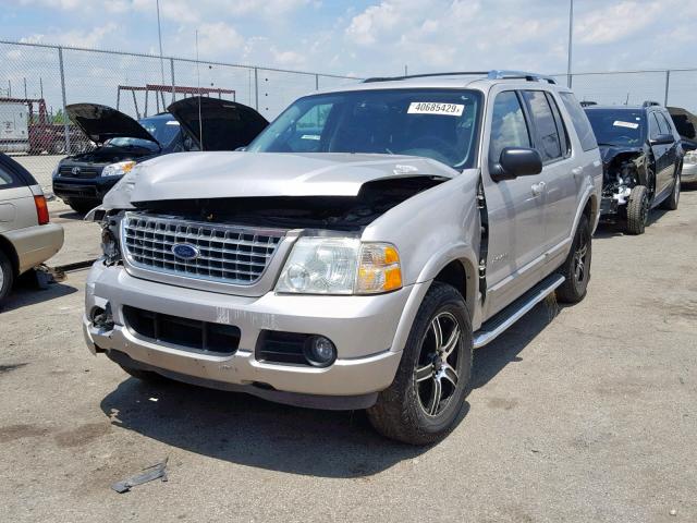 1FMDU75W64UA46180 - 2004 FORD EXPLORER L GRAY photo 2