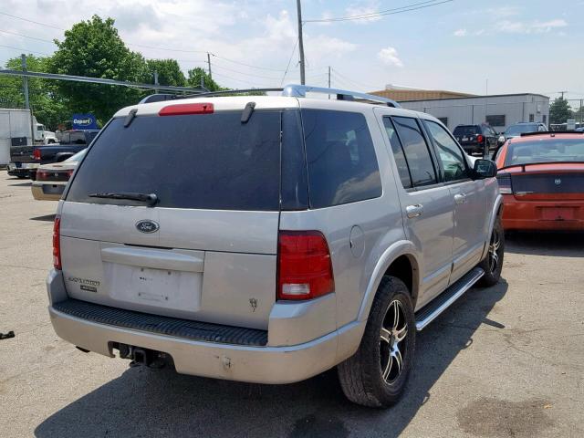 1FMDU75W64UA46180 - 2004 FORD EXPLORER L GRAY photo 4