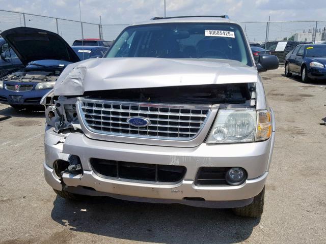 1FMDU75W64UA46180 - 2004 FORD EXPLORER L GRAY photo 9