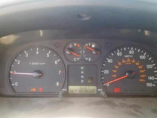 KMHWF25S22A542823 - 2002 HYUNDAI SONATA GL GRAY photo 8