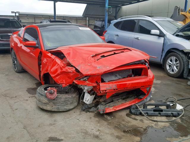 1ZVBP8JSXC5211911 - 2012 FORD MUSTANG SH RED photo 1