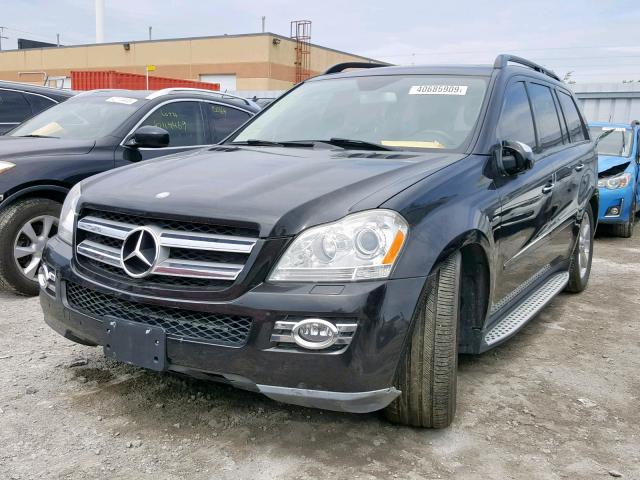 4JGBF25E29A530741 - 2009 MERCEDES-BENZ GL BLACK photo 2