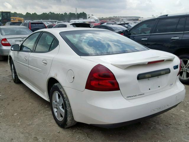 2G2WP552181171972 - 2008 PONTIAC GRAND PRIX WHITE photo 3