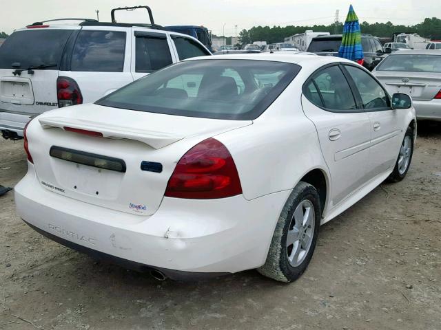 2G2WP552181171972 - 2008 PONTIAC GRAND PRIX WHITE photo 4