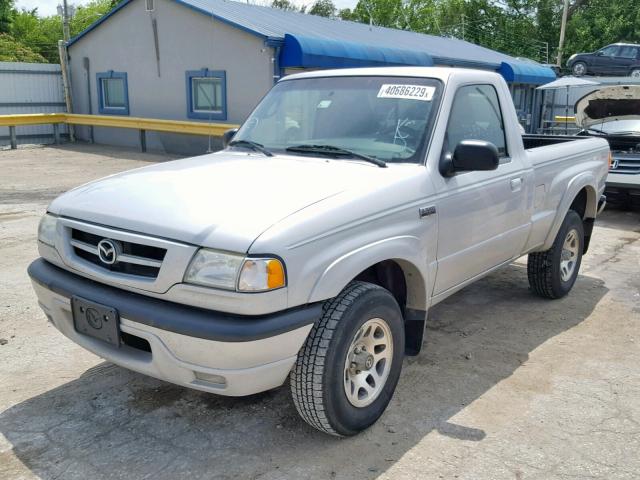 4F4YR12U34TM04226 - 2004 MAZDA B3000 SILVER photo 2