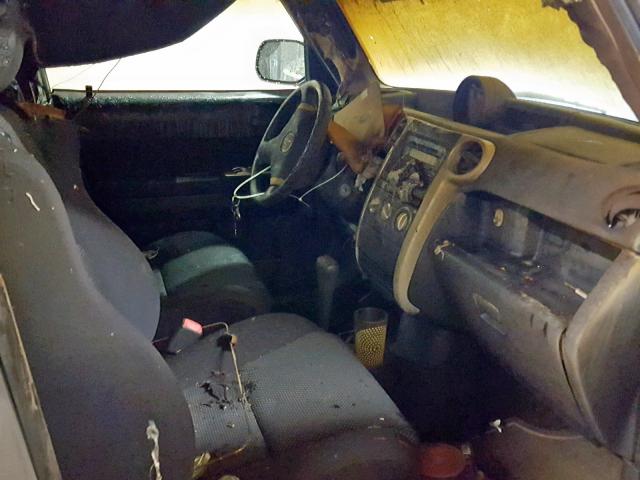 JTLKT324954000245 - 2005 TOYOTA SCION XB 银色 照片 5