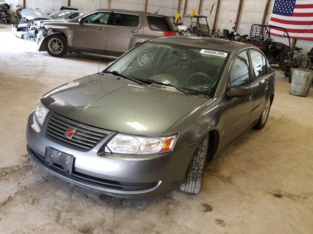 1G8AJ55F77Z126481 - 2007 SATURN ION LEVEL GRAY photo 2