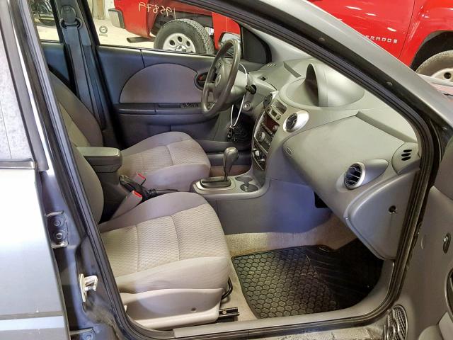 1G8AJ55F77Z126481 - 2007 SATURN ION LEVEL GRAY photo 5