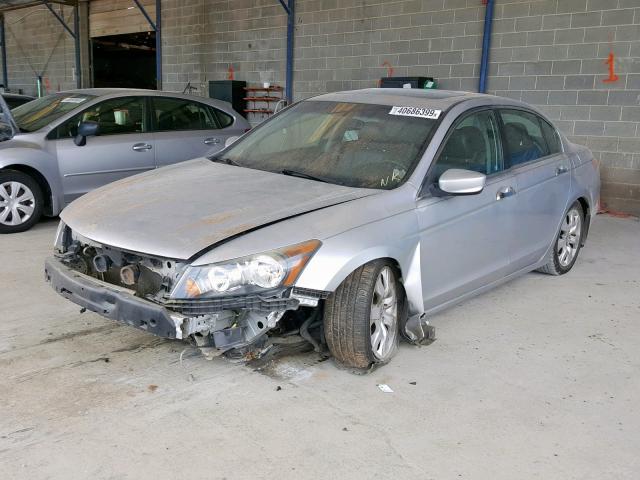 1HGCP3F86AA017275 - 2010 HONDA ACCORD EXL SILVER photo 2