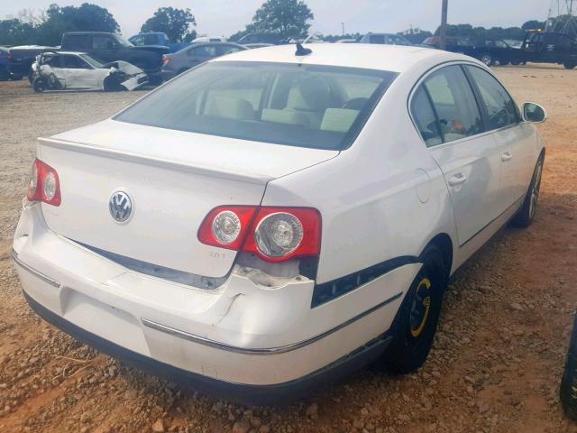 WVWJK7AN1AE075554 - 2010 VOLKSWAGEN PASSAT KOM WHITE photo 4