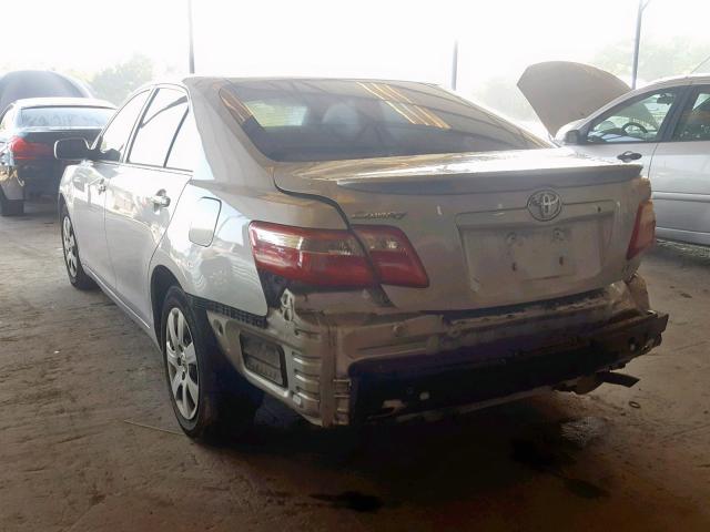 4T1BE46K67U557763 - 2007 TOYOTA CAMRY NEW SILVER photo 3