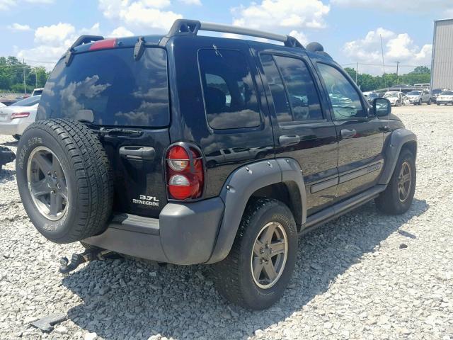 1J4GL38K45W501663 - 2005 JEEP LIBERTY RE BLACK photo 4