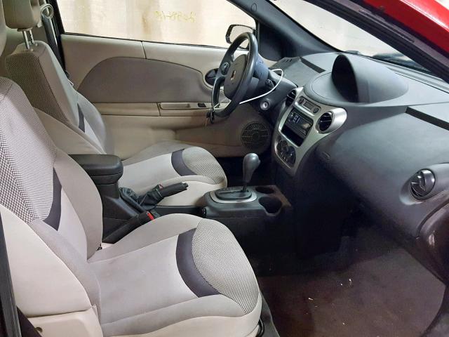 1G8AN12F54Z146872 - 2004 SATURN ION LEVEL RED photo 5