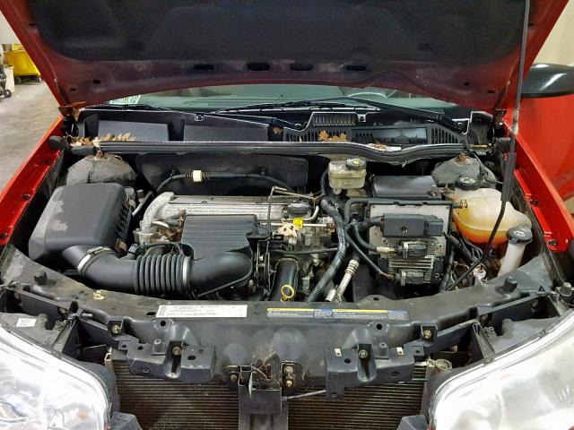 1G8AN12F54Z146872 - 2004 SATURN ION LEVEL RED photo 7