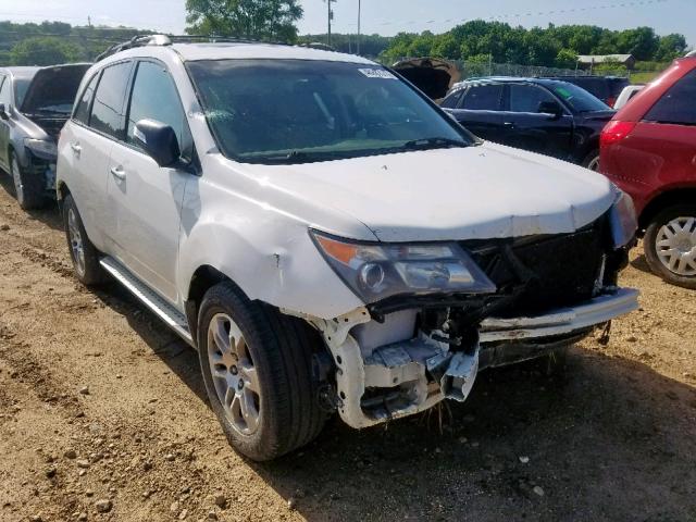 2HNYD28217H517476 - 2007 ACURA MDX WHITE photo 1