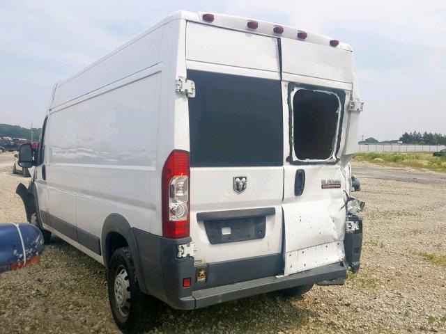 3C6TRVDG5HE548349 - 2017 RAM PROMASTER 白色 照片 3