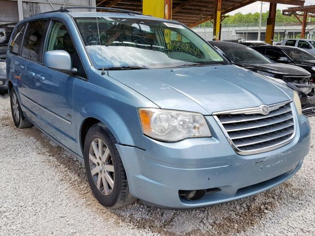 2A8HR54149R647229 - 2009 CHRYSLER TOWN & COU BLUE photo 1