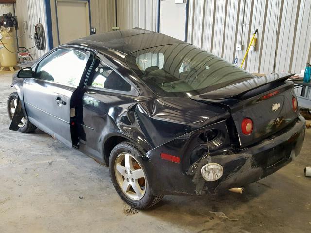 1G1AL15F067715013 - 2006 CHEVROLET COBALT LT BLACK photo 3