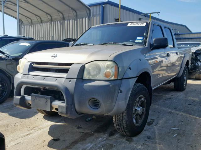 1N6ED29X73C426418 - 2003 NISSAN FRONTIER C TAN photo 2