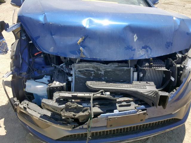 5NPE34AB4FH074621 - 2015 HYUNDAI SONATA SPO BLUE photo 9