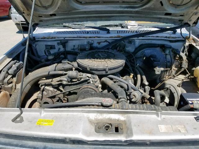 1B7GN14X6JS762784 - 1988 DODGE DAKOTA GRAY photo 7