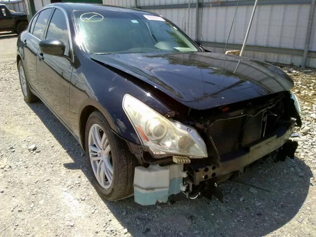 JN1CV6AP9AM403002 - 2010 INFINITI G37 BASE BLACK photo 1