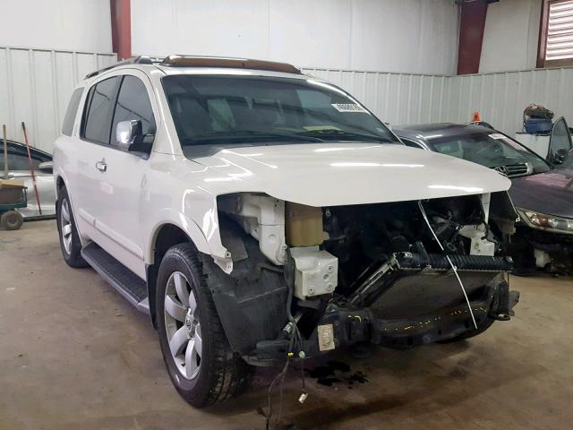 5N1BA08D38N620025 - 2008 NISSAN ARMADA SE WHITE photo 1