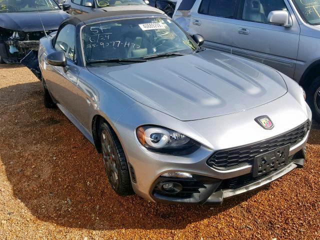 JC1NFAEK6H0123752 - 2017 FIAT 124 SPIDER GRAY photo 1