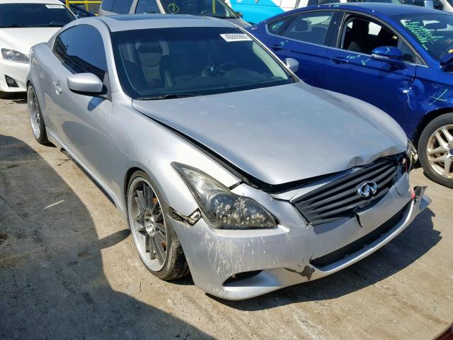 JNKCV64E48M104968 - 2008 INFINITI G37 BASE SILVER photo 1