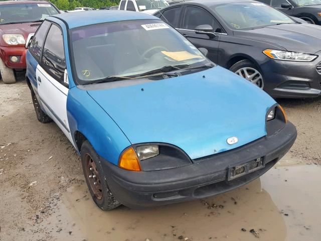 2C1MR2264V6723060 - 1997 GEO METRO BLUE photo 1