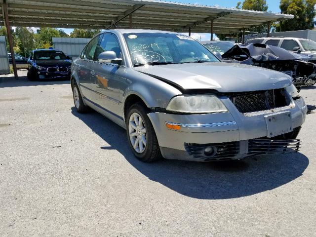 WVWPD63B04P206998 - 2004 VOLKSWAGEN PASSAT GLS GRAY photo 1