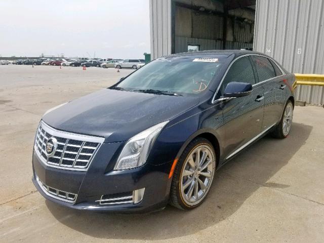 2G61S5S38D9130271 - 2013 CADILLAC XTS PREMIU BLUE photo 2