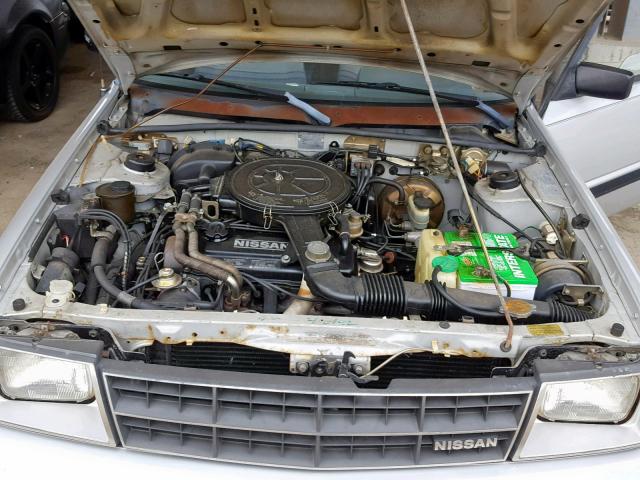 JN1HT14S4CT013139 - 1982 DATSUN STANZA GRAY photo 7