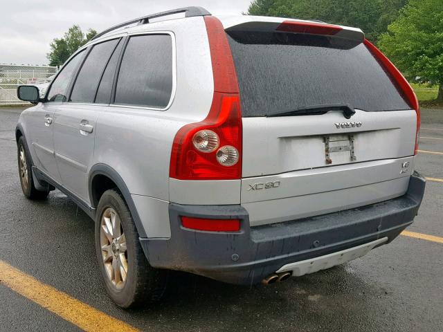 YV1CZ852151177910 - 2005 VOLVO XC90 V8 SILVER photo 3