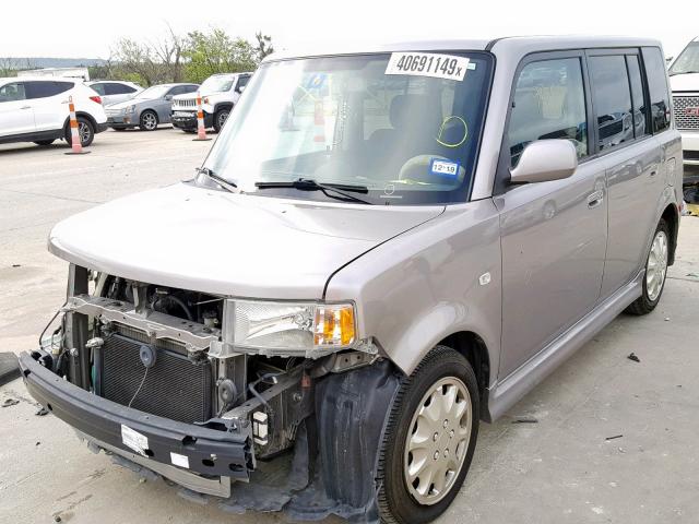 JTLKT324754004083 - 2005 TOYOTA SCION XB 灰色 照片 2
