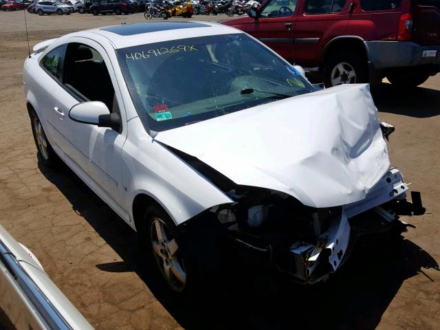 1G1AL15F277204517 - 2007 CHEVROLET COBALT LT WHITE photo 1