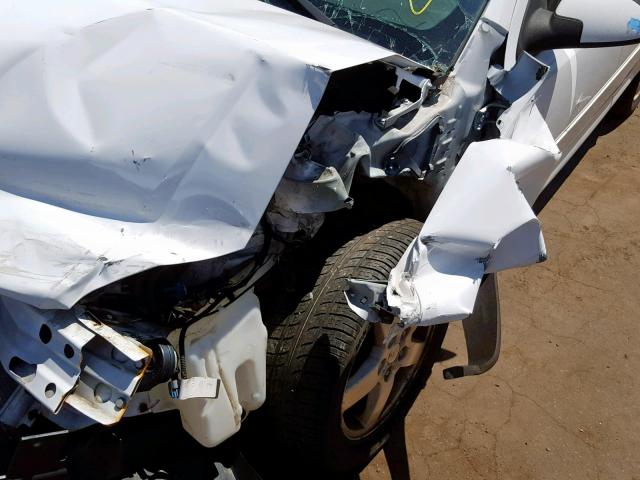 1G1AL15F277204517 - 2007 CHEVROLET COBALT LT WHITE photo 9