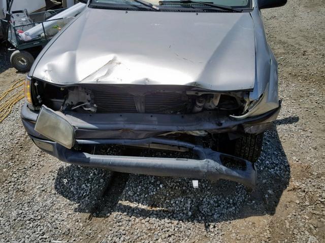 5TENL42N41Z801805 - 2001 TOYOTA TACOMA SILVER photo 7