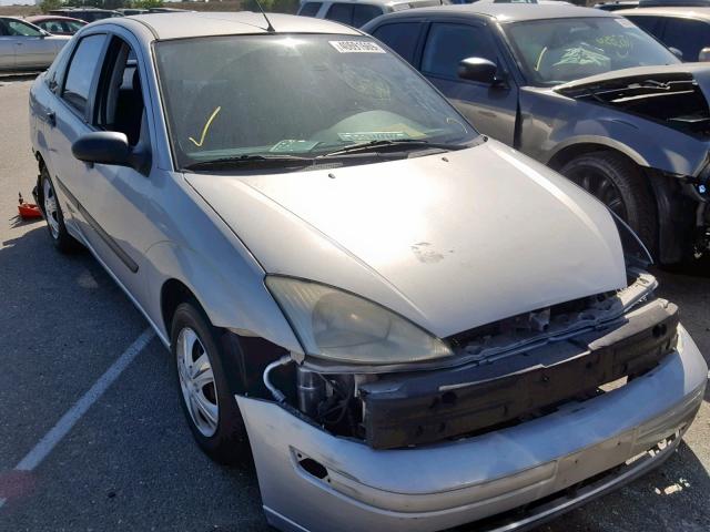 1FAFP33P22W214641 - 2002 FORD FOCUS LX SILVER photo 1