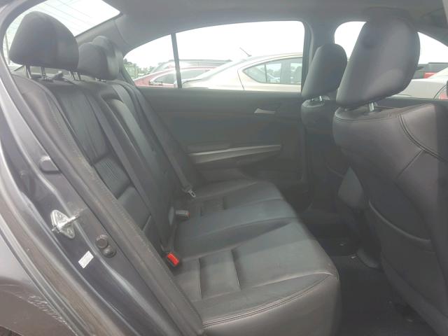 1HGCP36829A047739 - 2009 HONDA ACCORD EXL GRAY photo 6