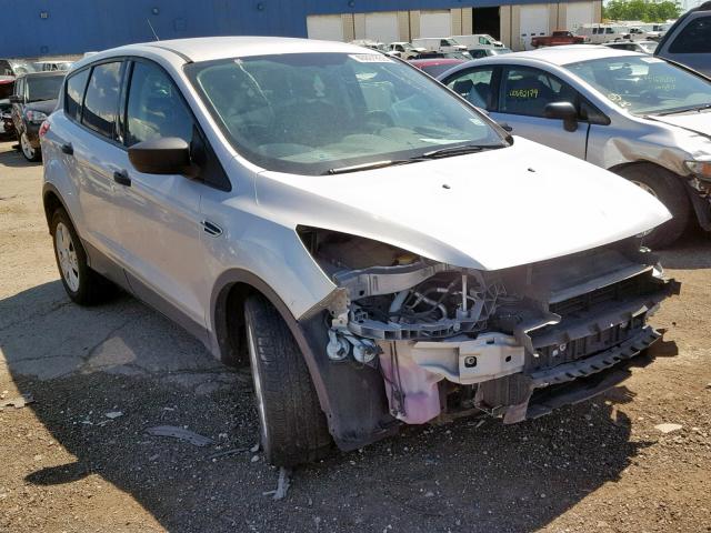 1FMCU0F71DUD93863 - 2013 FORD ESCAPE S SILVER photo 1