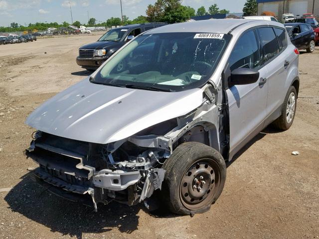 1FMCU0F71DUD93863 - 2013 FORD ESCAPE S SILVER photo 2