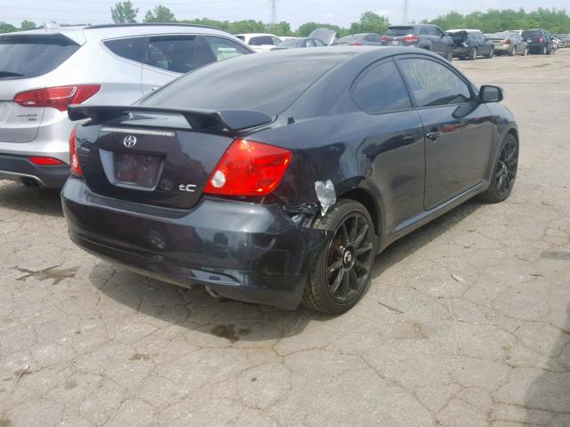JTKDE177160064691 - 2006 TOYOTA SCION TC CHARCOAL photo 4