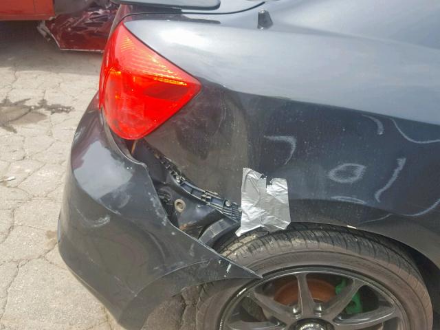 JTKDE177160064691 - 2006 TOYOTA SCION TC CHARCOAL photo 9