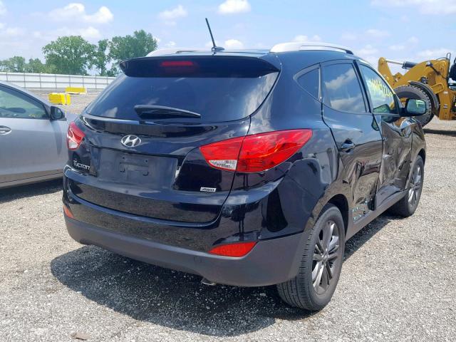 KM8JUCAG2FU045153 - 2015 HYUNDAI TUCSON LIM BLACK photo 4