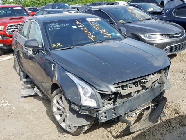 1G6AB5SA0E0106668 - 2014 CADILLAC ATS LUXURY GRAY photo 1