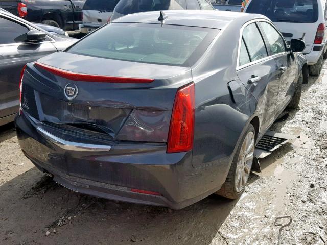 1G6AB5SA0E0106668 - 2014 CADILLAC ATS LUXURY GRAY photo 4